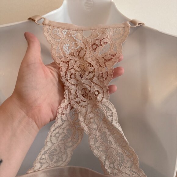 Victoria’s Secret Body By Victoria Nude Racerback Push-Up Bra | Size 36DD - Picture 7 of 10